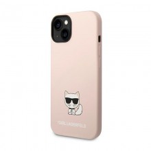 Karl Lagerfeld Choupette Body - Etui iPhone 14 Plus (jasnoróżowy)