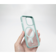 LAUT Huex Protect - obudowa ochronna do iPhone 15 Plus kompatybilna z MagSafe (mint)