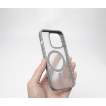 LAUT Huex Protect - obudowa ochronna do iPhone 15 Pro Max kompatybilna z MagSafe (grey)
