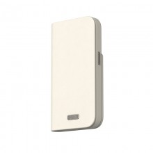 Moshi Overture MagSafe - Skórzane etui 3w1 z klapką iPhone 15 Pro (Eggnog White)