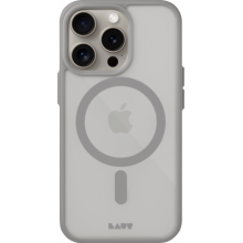 LAUT Huex Protect - obudowa ochronna do iPhone 15 Pro kompatybilna z MagSafe (grey)