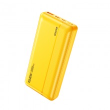 WEKOME WP-04 Pop Digital Series - Power bank 20000 mAh Fast Charging USB-C PD 20W + USB-A QC3.0 18W (Żółty)