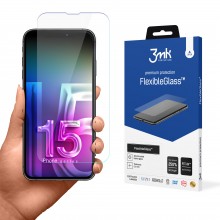 3mk FlexibleGlass - Szkło hybrydowe do iPhone 15 Pro Max
