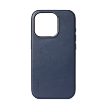 Decoded – skórzana obudowa ochronna do iPhone 15 Pro Max kompatybilna z MagSafe (ture navy)