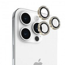 Kate Spade New York Aluminum Ring Lens Protector - Szkło ochronne na obiektyw aparatu iPhone 15 Pro / iPhone 15 Pro Max (Set in 