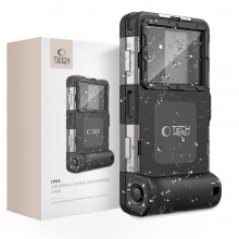 TECH-PROTECT IPX8 UNIVERSAL DIVING WATERPROOF CASE BLACK