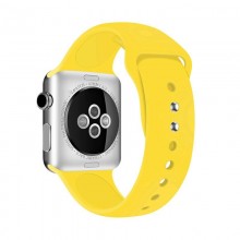 Crong Liquid - Pasek do Apple Watch 42/44 mm (żółty)