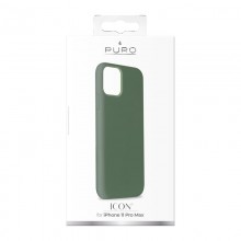 PURO ICON Cover - Etui iPhone 11 Pro Max (zielony)