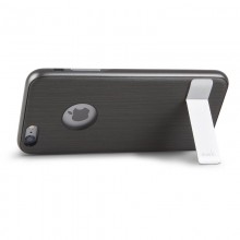 Moshi iGlaze Kameleon - Etui hardshell z podstawką iPhone 6s Plus / iPhone 6 Plus (Steel Black)
