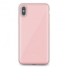 Moshi iGlaze - Etui iPhone Xs Max (Taupe Pink)