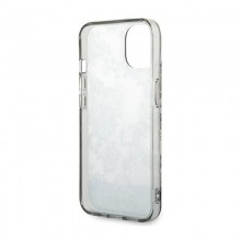 Guess Porcelain Collection - Etui iPhone 14 Plus (szary)