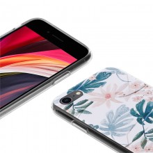 Crong Flower Case – Etui iPhone SE 2020 / 8 / 7 (wzór 01)