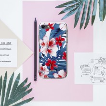 Crong Flower Case – Etui iPhone SE 2020 / 8 / 7 (wzór 03)