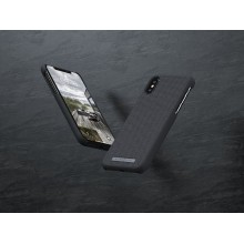 Nordic Elements Original Idun - Materiałowe etui iPhone Xs Max (Dark Grey)