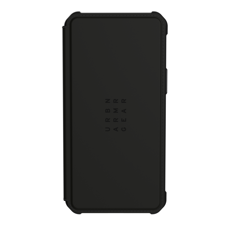 UAG Metropolis SATN ARMR - obudowa ochronna z klapką do iPhone 12 Pro Max (czarna)