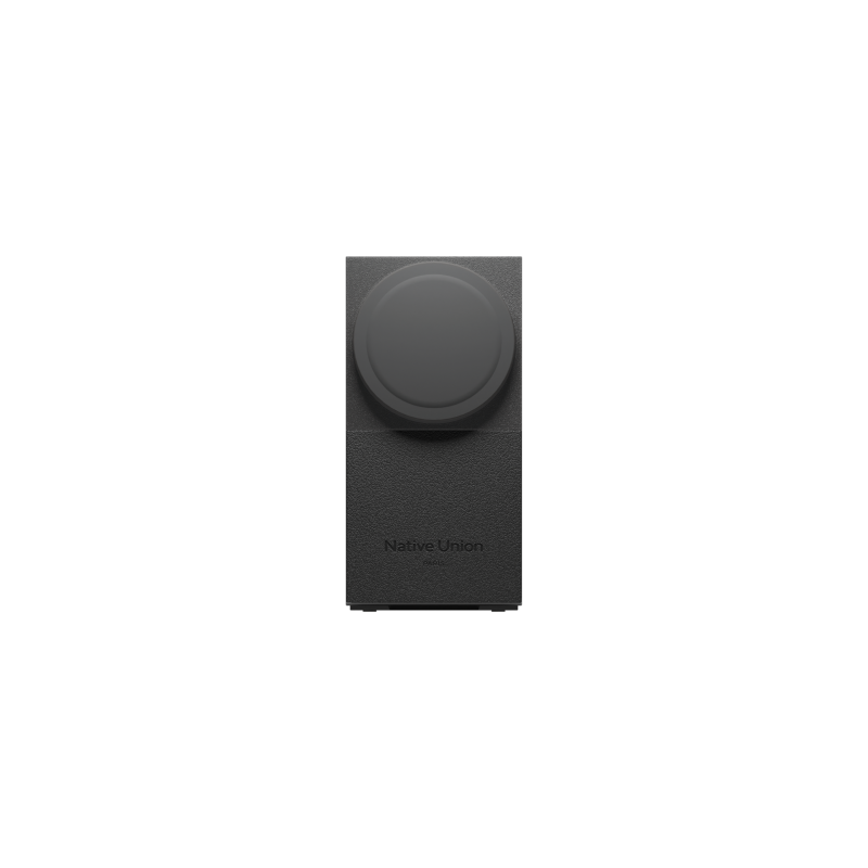 Native Union Rise 2-in-1 Qi2 Wireless Charger - bezprzewodowa ładowarka Qi2 15W do dwóch urządzeń kompatybilna z MagSafe (black)