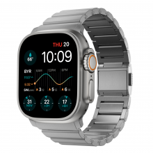 NOMAD Titanium Band - tytanowa bransoleta do Apple Watch 46mm/49mm (natural hardware)