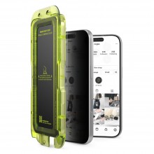 SZKŁO PRYWATYZUJĄCE RINGKE EASY SLIDE 2-PACK IPHONE 17 PRO MAX PRIVACY