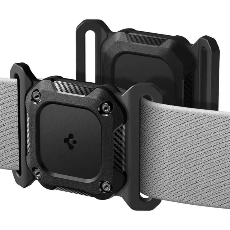 SPIGEN TOUGH ARMOR APPLE AIRTAG 1 / 2 FOR PET COLLAR BLACK SPIGEN TOUGH ARMOR APPLE AIRTAG 1 / 2 FOR PET COLLAR BLACK