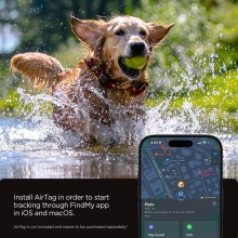 SPIGEN TOUGH ARMOR APPLE AIRTAG 1 / 2 FOR PET COLLAR BLACK