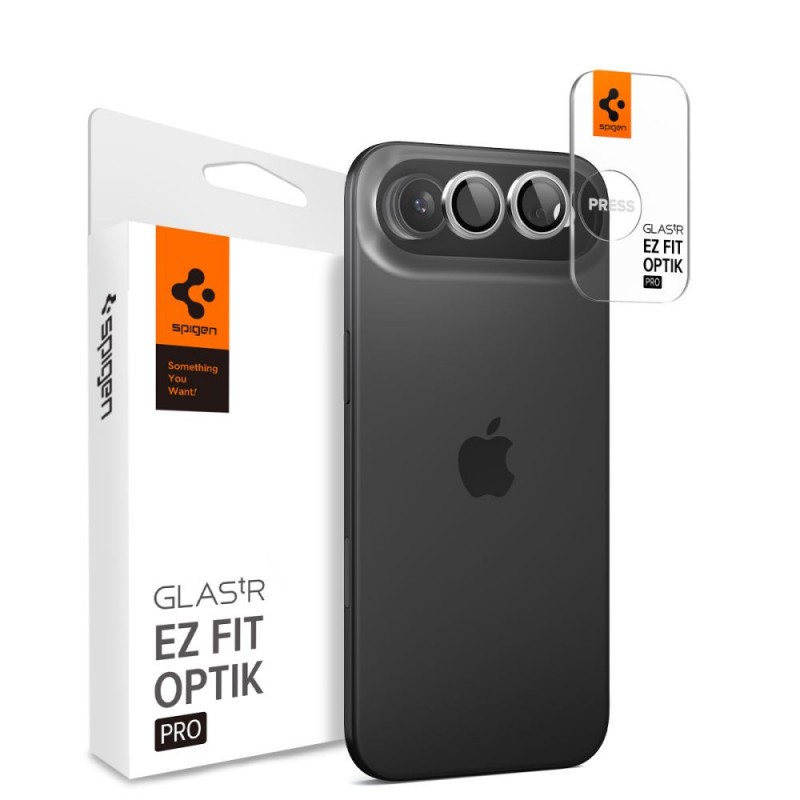 OSŁONA APARATU SPIGEN OPTIK PRO GLASS.TR ”EZ”FIT CAMERA PROTECTOR 2-PACK IPHONE AIR SILVER