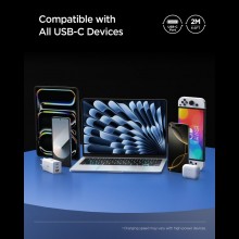 SPIGEN EB10020CC ESSENTIAL TYPE-C CABLE 100W 200CM WHITE