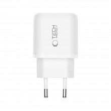 TECH-PROTECT NCA45W-GAN 2-PORT NETWORK CHARGER PD 45W / QC3.0 WHITE