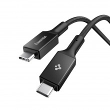 SPIGEN EB24015CC ESSENTIAL TYPE-C CABLE 240W 150CM BLACK
