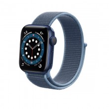 Crong Nylon - Pasek sportowy do Apple Watch 42/44mm (Ocean Blue)