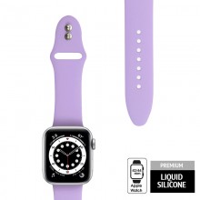 Crong Liquid - Pasek do Apple Watch 42/44 mm (fioletowy)