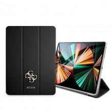 Guess Saffiano 4G Big Metal Logo - Etui iPad Pro 11" 2021 (czarny)