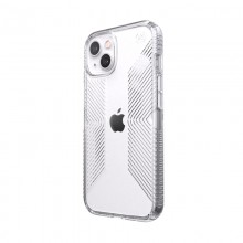 Speck Presidio Perfect-Clear with Grips - Etui iPhone 13 z powłoką MICROBAN (Clear)