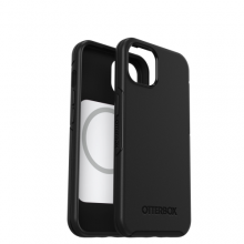 OtterBox Symmetry Plus - obudowa ochronna do iPhone 13 mini kompatybilna z MagSafe (czarna)