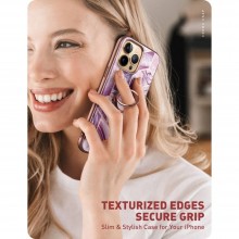 SUPCASE IBLSN COSMO SNAP IPHONE 13 PRO MARBLE PURPLE