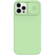 Nillkin CamShield Silky Magnetic - Etui Apple iPhone 12 / 12 Pro (Matcha Green)