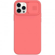 Nillkin CamShield Silky Magnetic - Etui Apple iPhone 12 / 12 Pro (Orange Pink)