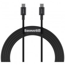 Baseus Superior Series - Kabel połączeniowy USB-C do USB-C PD 100W 2m (czarny)