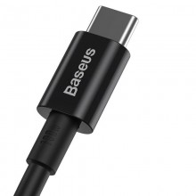 Baseus Superior Series - Kabel połączeniowy USB-C do USB-C PD 100W 1m (czarny)