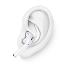 KeyBudz EarBuddyz - silikonowe nakładki do AirPods 1/2, EarPods (przezroczyste)