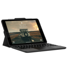 UAG Bluetooth Keyboard - klawiatura do iPad 10.2" 7/8/9 generacja z uchwytem do Apple Pencil oraz touchpad (czarna)