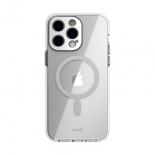 Moshi iGlaze MagSafe - Etui iPhone 14 Pro Max (Silver)