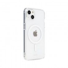 Crong Clear MAG Cover - Etui iPhone 14 Plus MagSafe (przezroczysty)