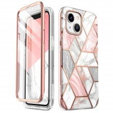 SUPCASE COSMO IPHONE 13 / 14 MARBLE PINK