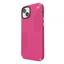 Speck Presidio2 Grip + MagSafe - Etui iPhone 14 Plus z powłoką MICROBAN (Digitalpink / Blossompink / White)