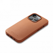 Mujjo Full Leather Case - etui skórzane do iPhone 14 Pro Max kompatybilne z MagSafe (tan)
