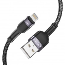 TECH-PROTECT ULTRABOOST LIGHTNING CABLE 2.4A 100CM BLACK