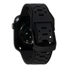 UAG Civilian - silikonowy pasek do Apple Watch 49mm/45mm/44mm/42mm (Apple Watch seria: 1-3 r.42, 4-8, SE, Ultra r.45) (black)