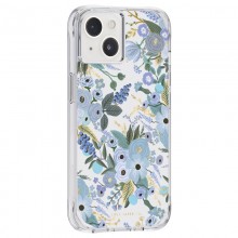 Rifle Paper Clear - Etui iPhone 14 (Garden Party Blue)