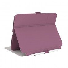 Speck Balance Folio – Etui iPad 10.9" (2022) z powłoką MICROBAN w/Magnet & Stand up (Plumberry/Crushed Purple/Crepe Pink)