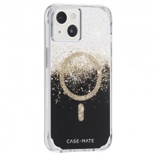 Case-Mate Karat MagSafe - Etui iPhone 14 zdobione onyksem (Onyx)